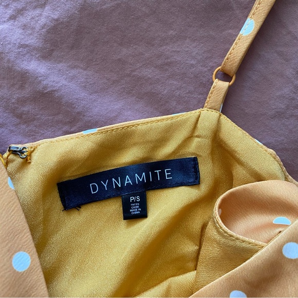 DYNAMITE Polka Dot Sundress - Picture 5 of 5